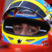 Alonso quickest in wet practice as Vettel crashes