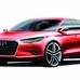 Audi reveals sketches of A3 sedan concept