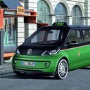 Emissions-free taxi concept presented by Volkswagen