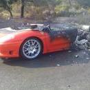 Ever Banega's Ferrari Goes Up In Flames