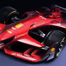 Ferrari shows dream Formula 1 design concept