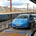 French Rail Transporting Nissan Leaf for Free