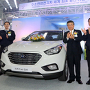 Hyundai Begins Mass Producing ix35 Fuel Cell