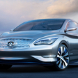 Infiniti LE Concept Offers Full Electric Driving in a Luxury Sedan