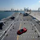 Lamborghini Veneno Roadster Unveiled on an Italian Aircraft Carrier