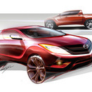 Mazda reveals sketches of the new BT-50