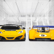 McLaren 12C Can-Am Racing Up Goodwood Hill in July