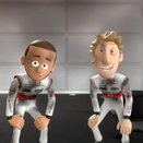 McLaren Stars in Animated Video with Button and Hamilton