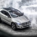 Mercedes GLA Poses for Its Chinese Debut