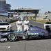 Mercedes W04 Makes Its Debut on the Track