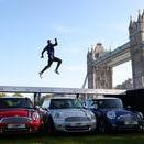 Mini Celebrates London Olympics by Having Long Jumper Leap Over Special Edition Mini