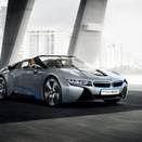 New BMW i8 Spyder concept at the CES