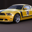 One off Ford Mustang created