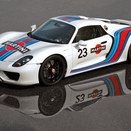 Porsche Signs Partnership with Martini; 918 Wears Classic Livery