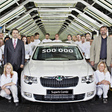 Skoda Builds 500,000th Superb at Kvasiny factory