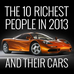 The 10 richest people in 2013 and their cars