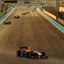 Vettel Dominates the Abu Dhabi Grand Prix from Start to Finish