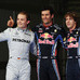 Webber takes pole in rainy qualifying