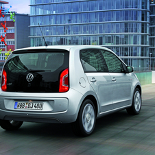 Volkswagen up!  1.0 white up! four-door