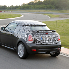 MINI shows-off camouflaged future Coupé model