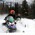 Snowmobile racing