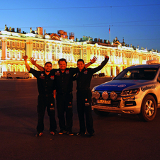 The men made it to St. Petersburg last night