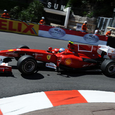 Ferrari off to a good start in Monaco