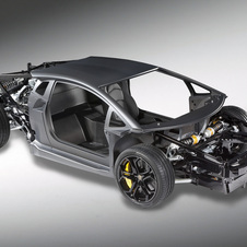 Lamborghini reveals the Aventador LP700-4 chassis