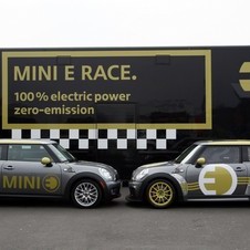 MINI E Race runs in Nürburgring