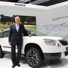 Skoda CEO Winfried Vahland sagte, dass der SUV erst 2016 fertig sein wird