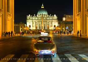 Audi Prepares Calendar Showing Classic Models Around the World