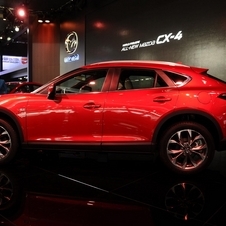 The CX-4 will be sold in China with two Skyactiv 2.0 litre and 2.5 litre petrol engines