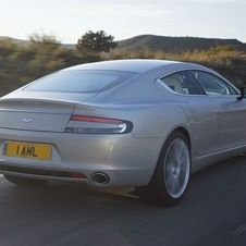 First Rapide leaving the Aston Martin assembly line