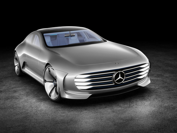 Mercedes bet on a concept with futuristic lines as a surprise at this year's Frankfurt Motor Show