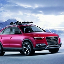 The Q3 Red Track is meant for skiers. 