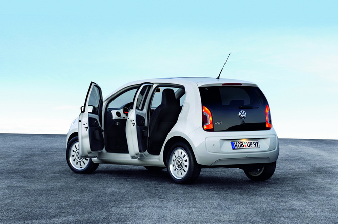 VW Up Gets Two More Doors this Spring