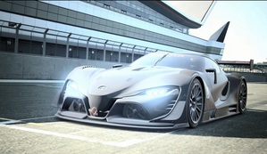 The FT-1 Vision Gran Turismo includes new details compared to the real concept shown in January at the Detroit Motor Show