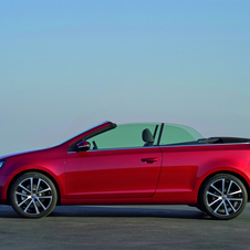 Volkswagen presenting Golf Cabriolet in Geneva