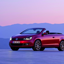 Volkswagen presenting Golf Cabriolet in Geneva