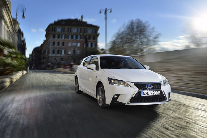 The Lexus CT 200h hybrid model was the overall winner by a large margin