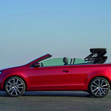 Volkswagen presenting Golf Cabriolet in Geneva