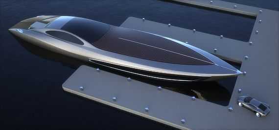 Stand Craft 122 Superyacht Concept That Comes with a Supercar