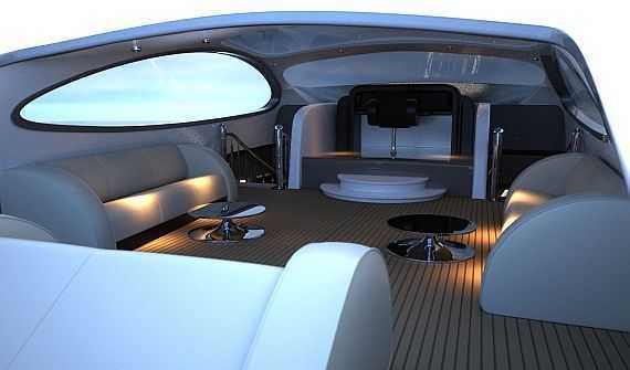 Stand Craft 122 Superyacht Concept That Comes with a Supercar