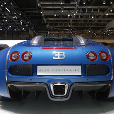 Bugatti Veyron Bleu Centenaire