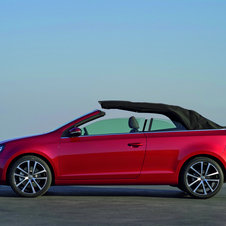 Volkswagen presenting Golf Cabriolet in Geneva