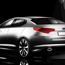 Kia reveals first images of the new Kia Optima