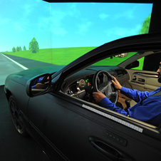 Distraction Lab researchers at Ford use high-tech goggles to reduce distracted driving