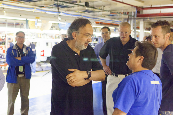 Marchionne clearly wants to own the entire company