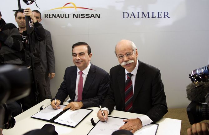 Renault-Nissan and Daimler to start strategic cooperation