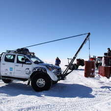 Jet-Fueled Toyota Hilux Drive 70,000km over Antarctica